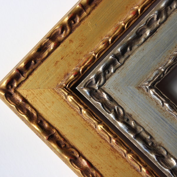 Gold Leaf Frame Etsy