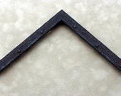 Steam Punk Frame,Aged Steel finish,Double Hinged frame,Single Photo frame, Anvil collection, PEFC certified, Family, Anniversary,Distressed