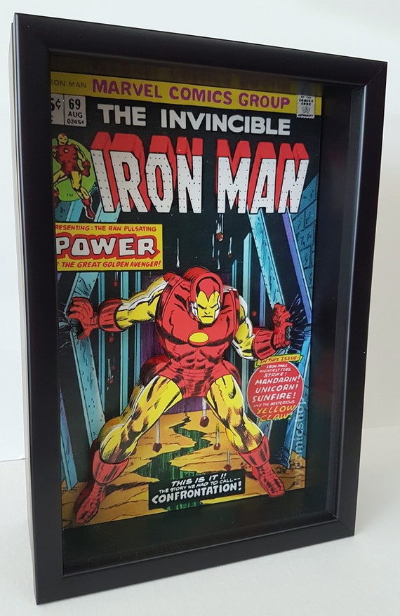 Original Iron Man Comic Book 3D Art Tony Stark Anthony - Etsy Australia Original Iron Man Comic Book 3D Art Tony Stark Anthony - Etsy Australia