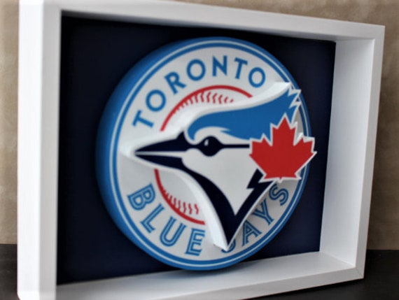Toronto Blue Jays Baseball Gift For Toronto Blue Jays Fan 3d Etsy
