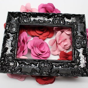 Lacquer Photo Frame, Family Frame, Wedding, Electric Colours, Lavo Collection, Handcrafted Italian moulding,Ornate High Gloss, Square Frame image 4