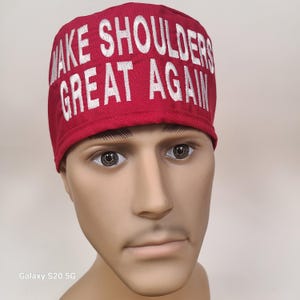 Shoulder Surgical scrub hat operating room hat theatre cap sweatpad anatomy Bones