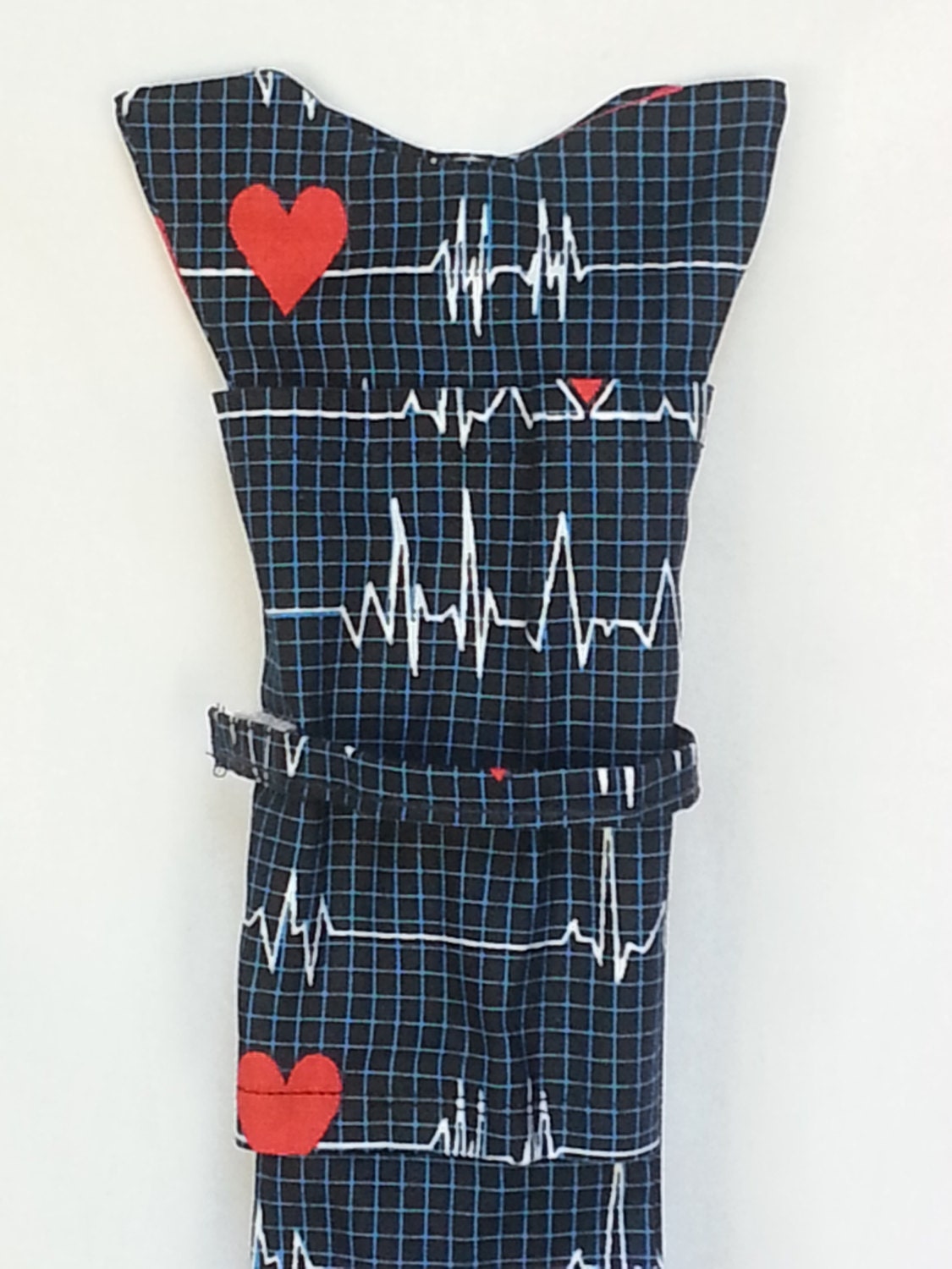 EKG STETHOSCOPE COVER or Sock Ecg Heartbeats Qrs Complex | Etsy