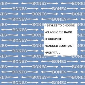 ORTHO Bones Pick  HAT STYLE scrub hat Surgical theatre cap
