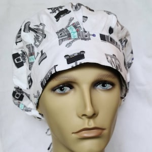 Robot Robotic Surgical SCRUB Hat Theatre Cap Anatomy Sweatpad - Etsy