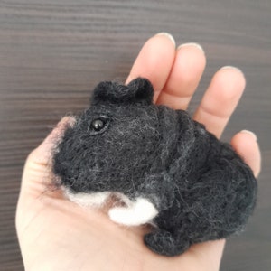 Custom hairless guinea pig Needle felted hairless Guinea pig Pet memorial gift Guinea pig replica Guinea pig miniature Pet memory figurine