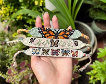 Handmade Butterfly Friendship Bracelets