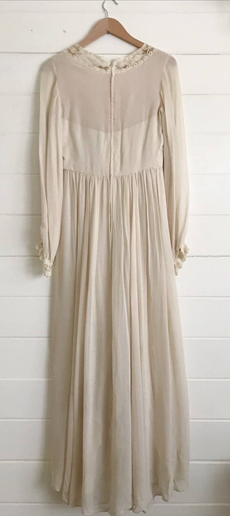 RICHILENE Saks Fifth Avenue Vintage 1970s Wedding Dress | Etsy