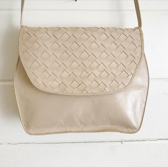 taupe shoulder bag