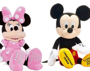 Baby Mickey Plush Etsy