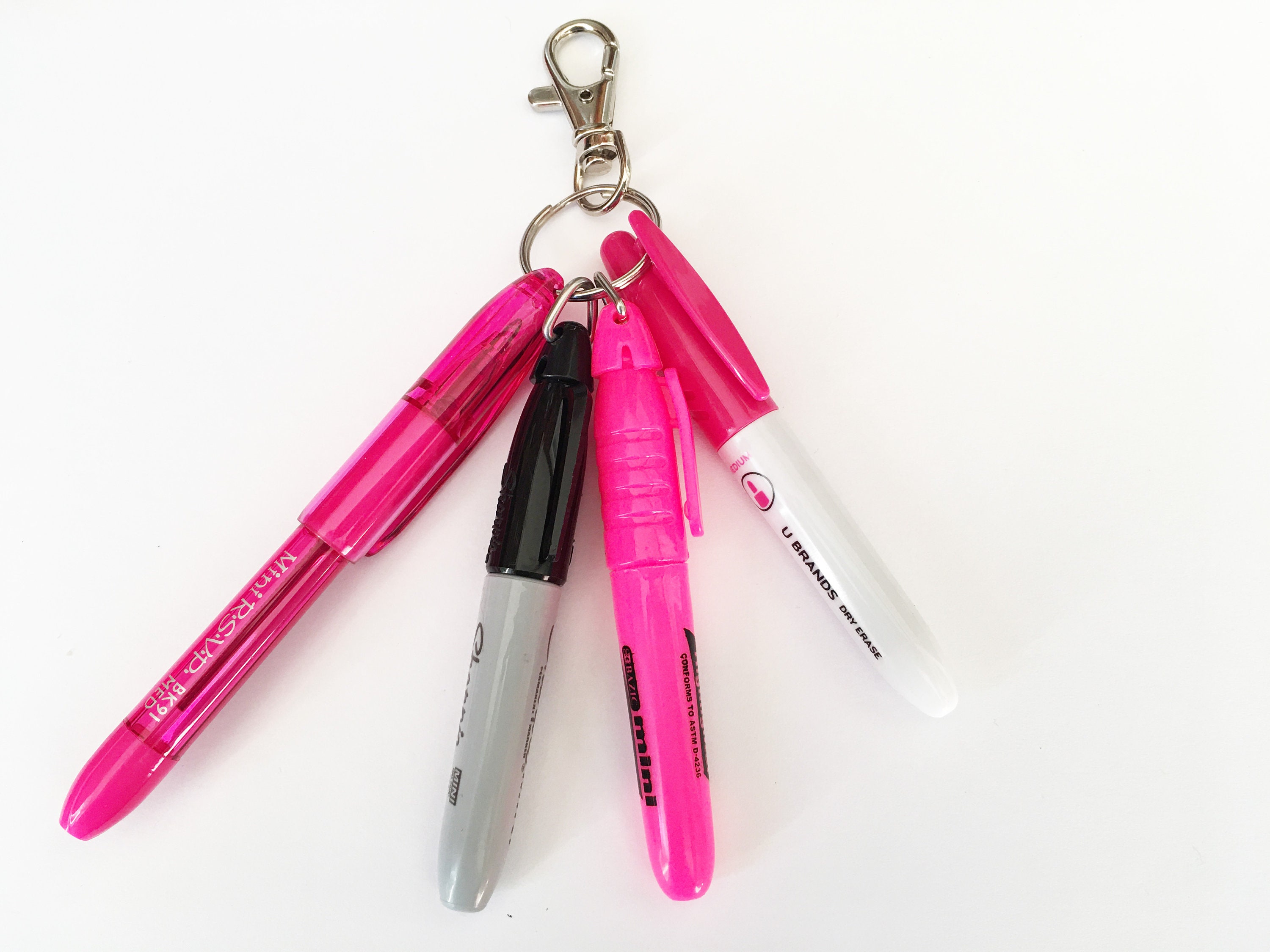 PerKoop 2 Sets Nurse Badge Pen Tool Accessories, Include  Marker Pen, Retractable Ball Pen with Folding Safety Scissors for Nurse  with 2 Nursing Keychain Clip (Pink, Blue) : Office Products