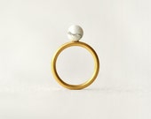Gold Moon Ring