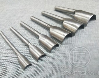 Osborne Strap End Punch #150 C.S Size 1-1//8/" Made In USA