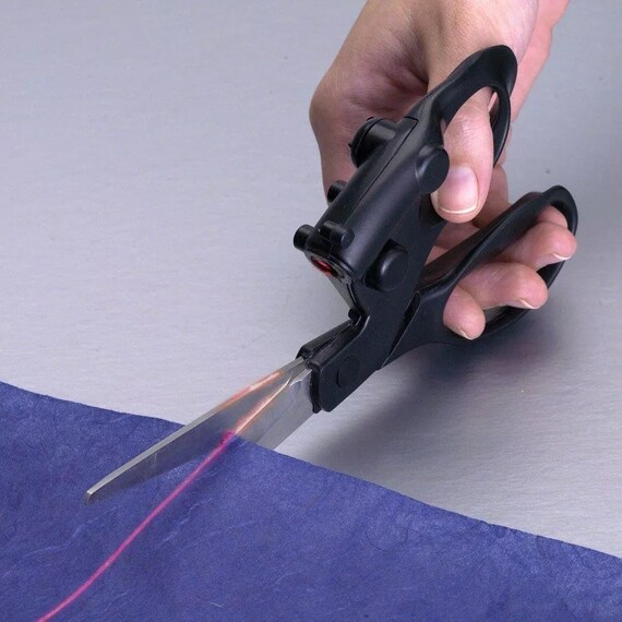 Sewing Laser Guided Scissors Fast Laser Guided for Home Crafts