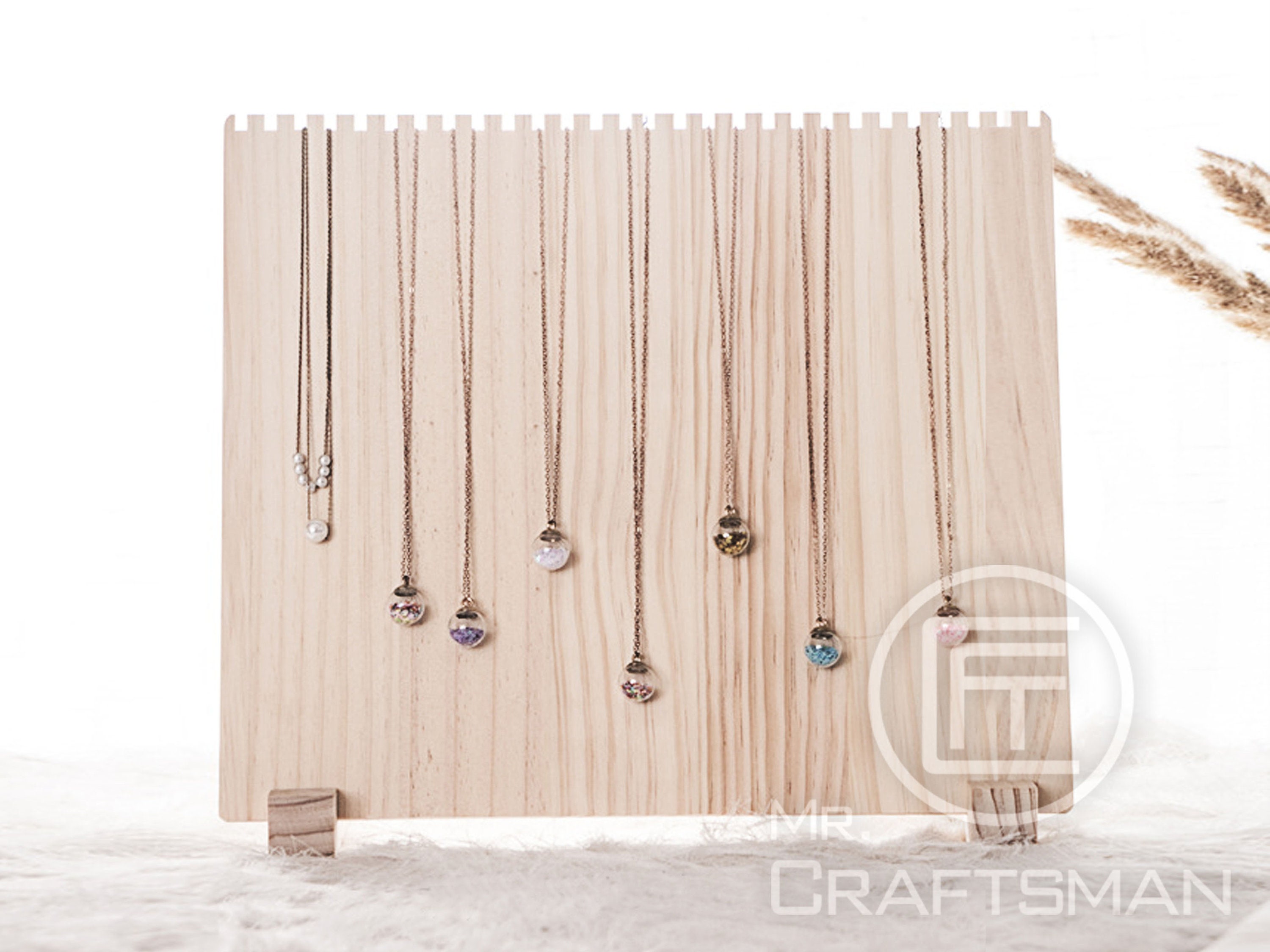 Necklace display board deals