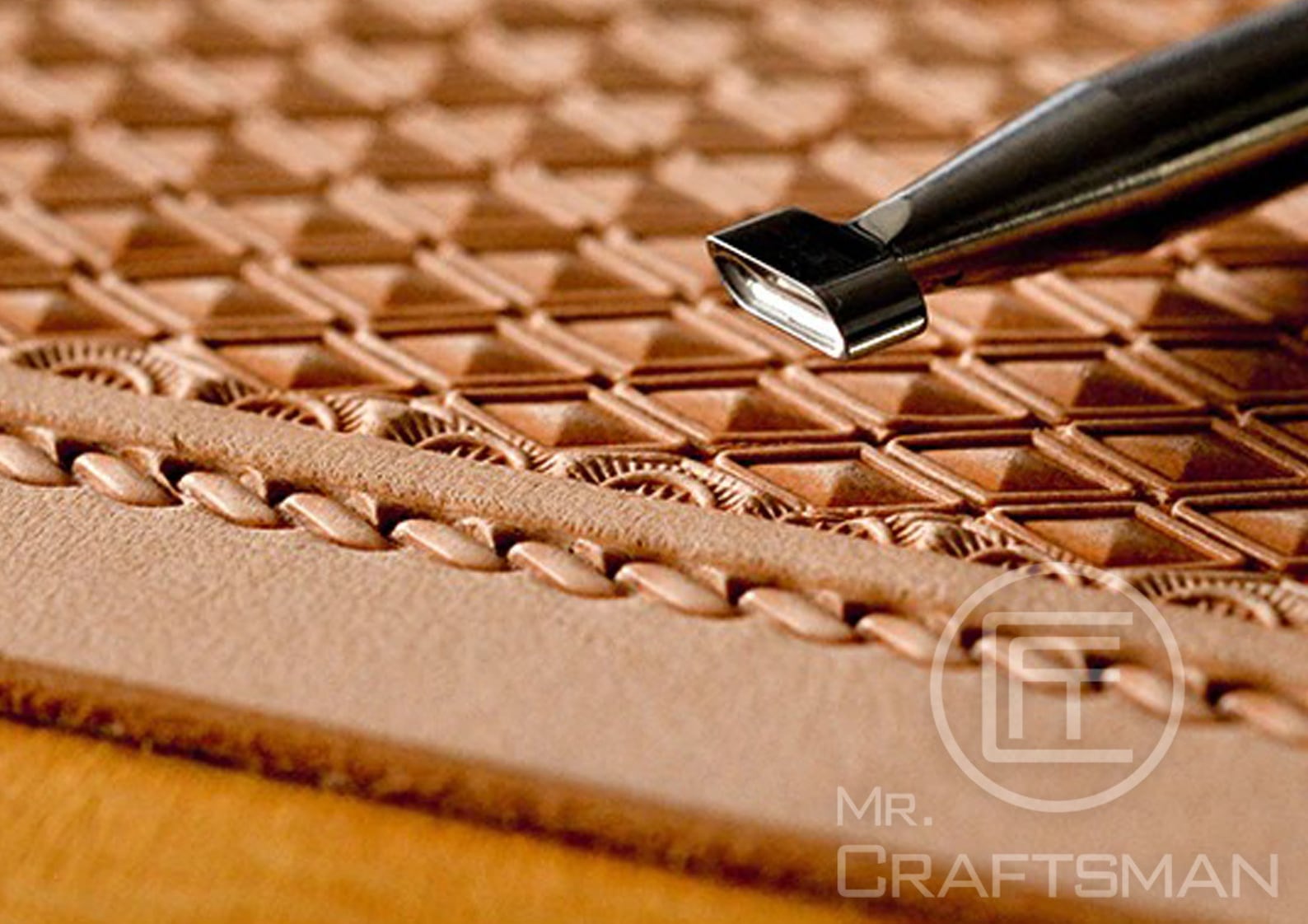 SZ BS1 Leather Knitting Rope Decorative Border Stamping Etsy