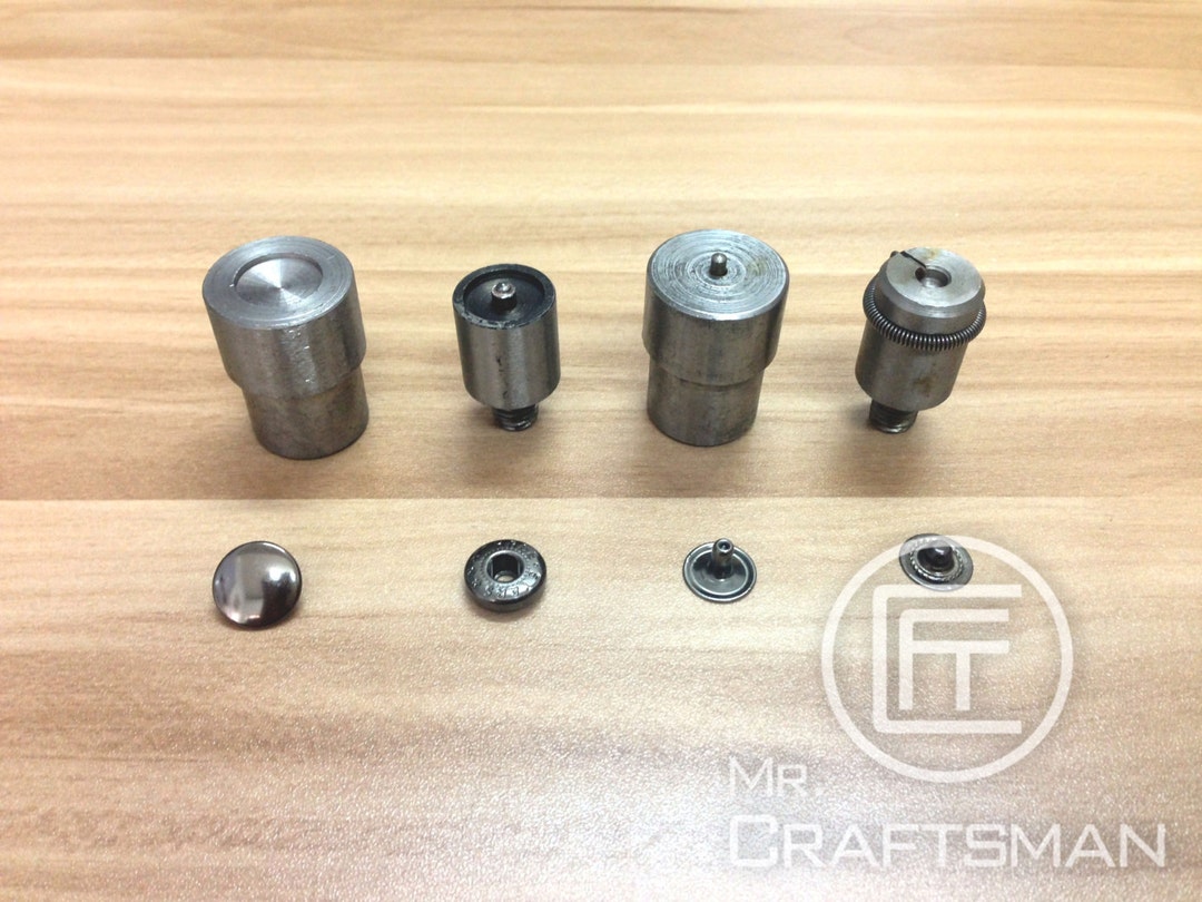 12mm Snap Button Mold, Installation Tool 633 Etsy