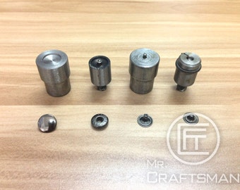 Molde de botón de presión de 12 mm, herramienta de instalación (633)