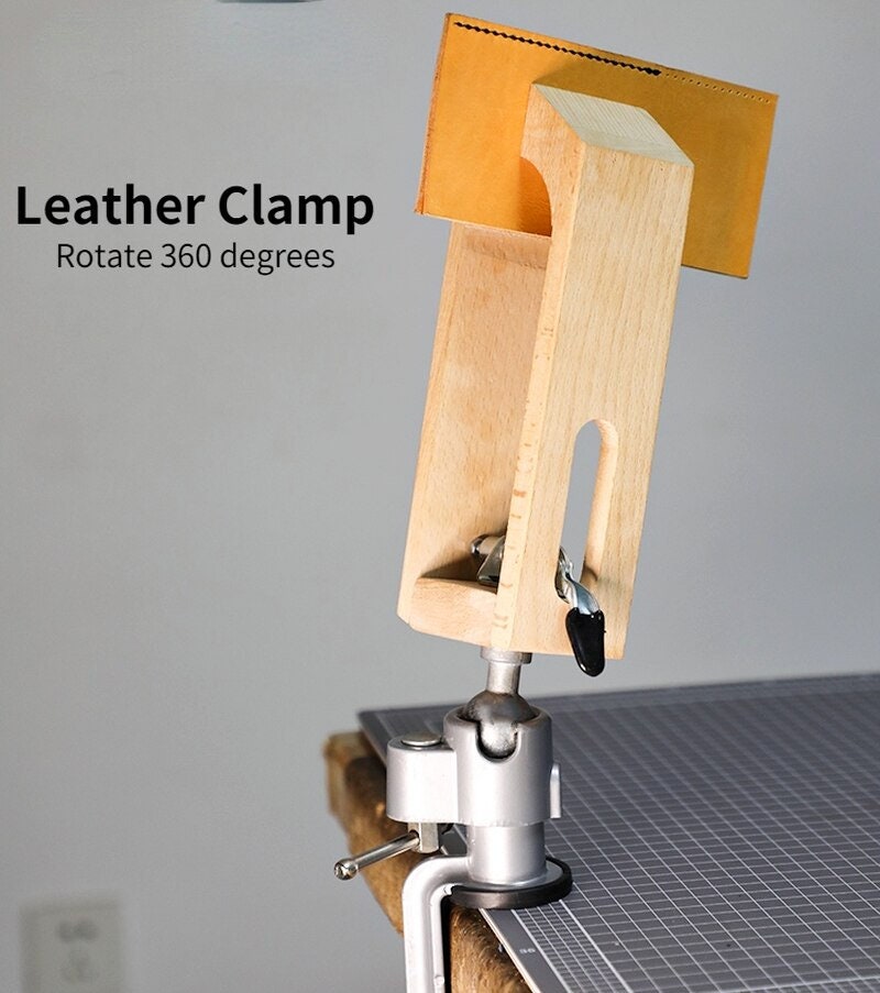 Aluminium alloy clamp, stitching pony, stitching horse, leather sewing clamp