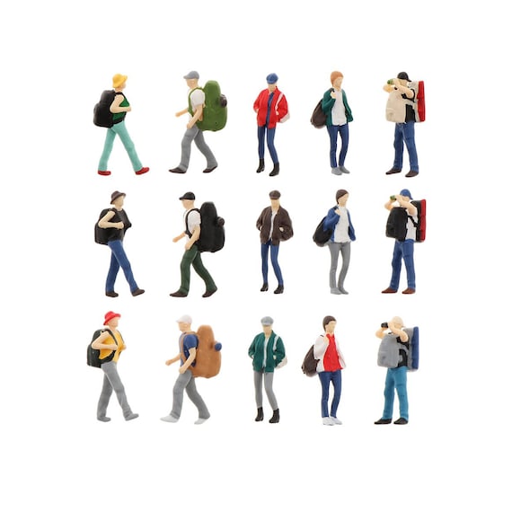 64 Scale 5pcs Set of Miniature Figures 