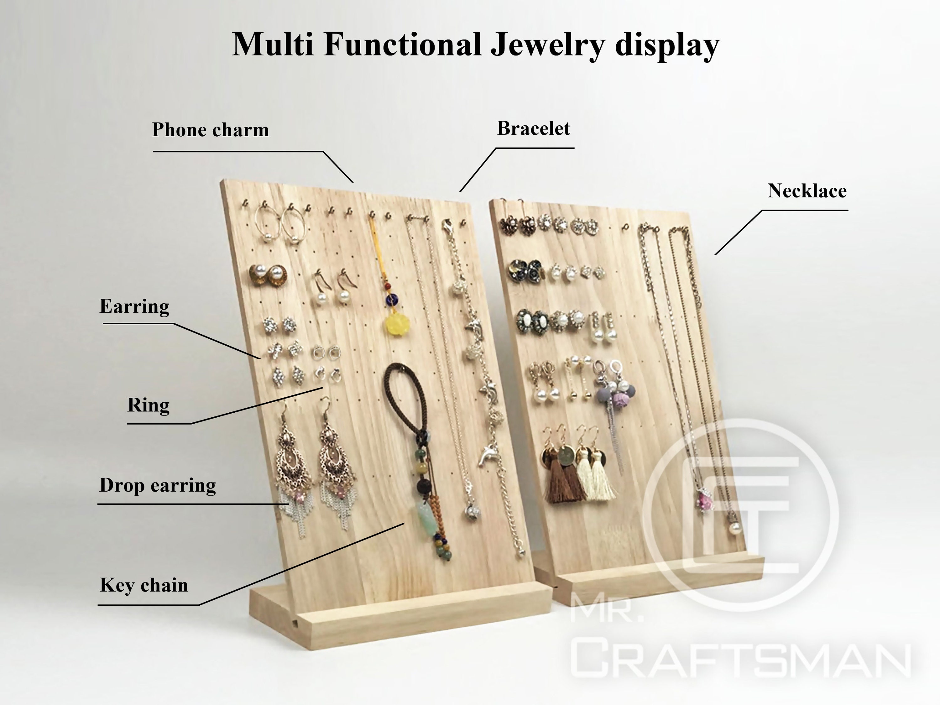Pin Collection Display, Earrings Necklace Collection Display, Pin Trading  Display Acrylic Material ,Light Pin Showcase ,Exhibit Storage Container for
