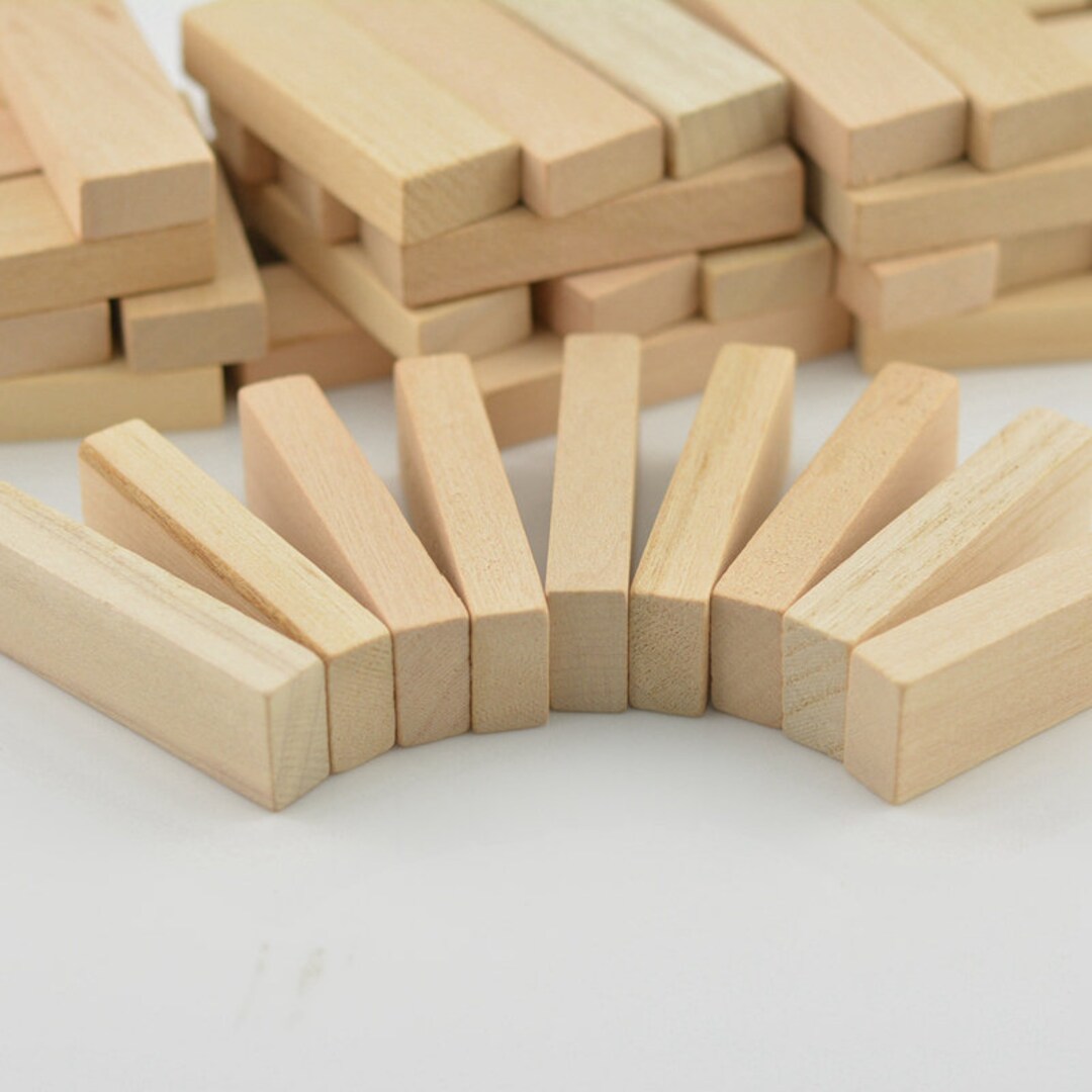 Wood Blocks for Crafts, Unfinished Wood Cubes, 2 cm Natural Wooden Blo –  ShopEZ USA