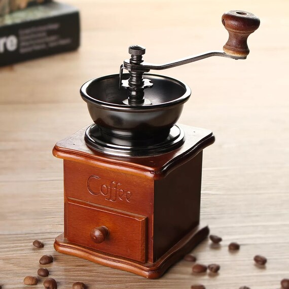 Manual Coffee Bean Grinder Mini Stainless Steel Hand Handmade Mill Kitchen  Tool