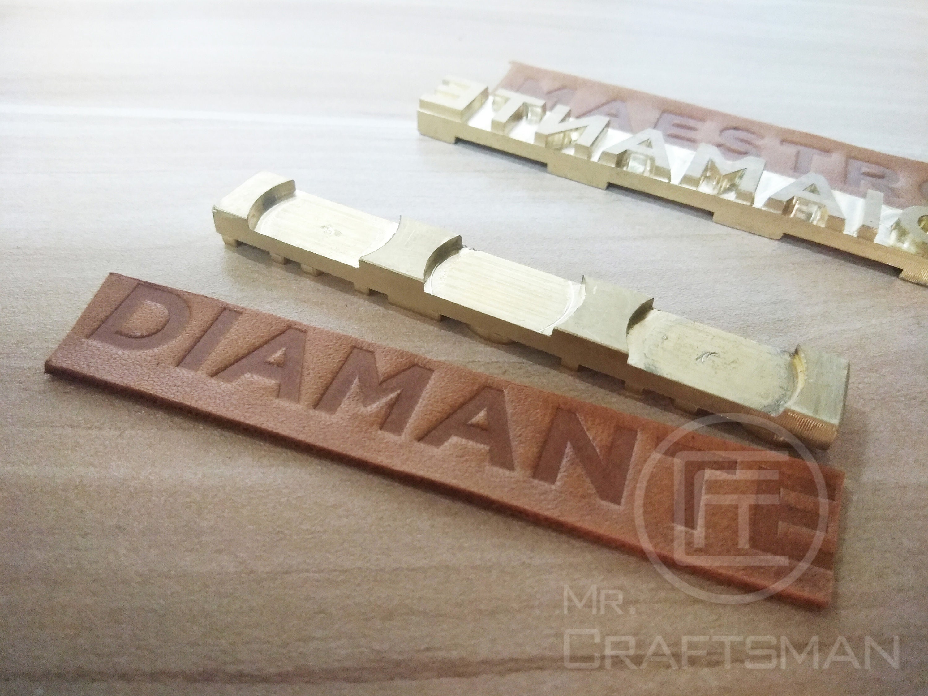 A FREE SHIPPING Custom made brass stamp for Gclamp CNC die Etsy