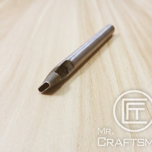 8 x 2mm Oblong Slot Hole Punch for Leathercraft