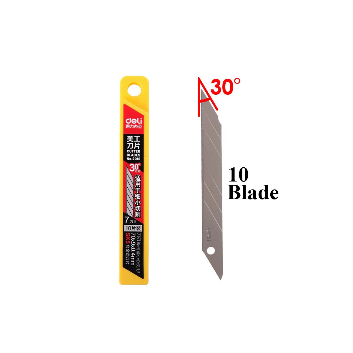 Deli Metal Utility Knife Small Alummium Paper Cutter нож With Sharp Bl –  AOOKMIYA
