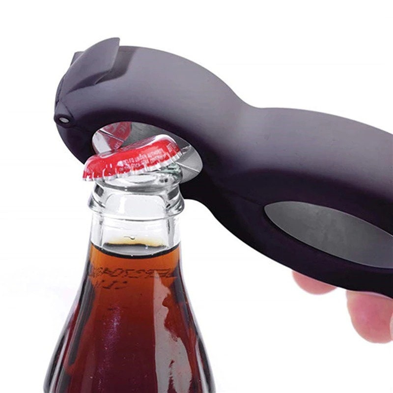 6 in 1 Multi Function Can Opener Bottle, 2 Pack Jar Opener Bottle