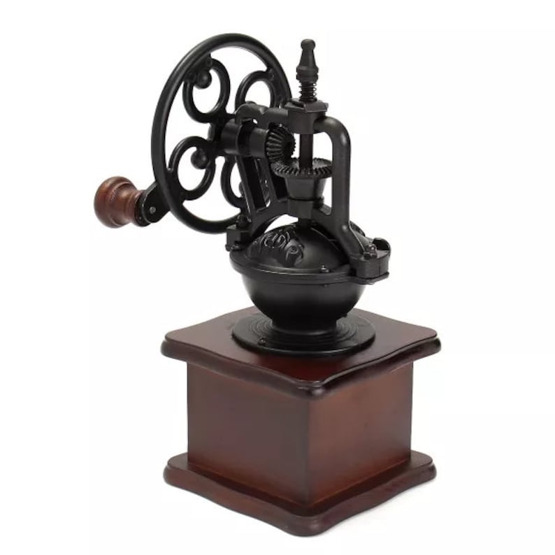 BG Bean Grinding FREE SHIPPING Manual Retro Wooden Coffee Grinder tool Pepper Grinding Machine