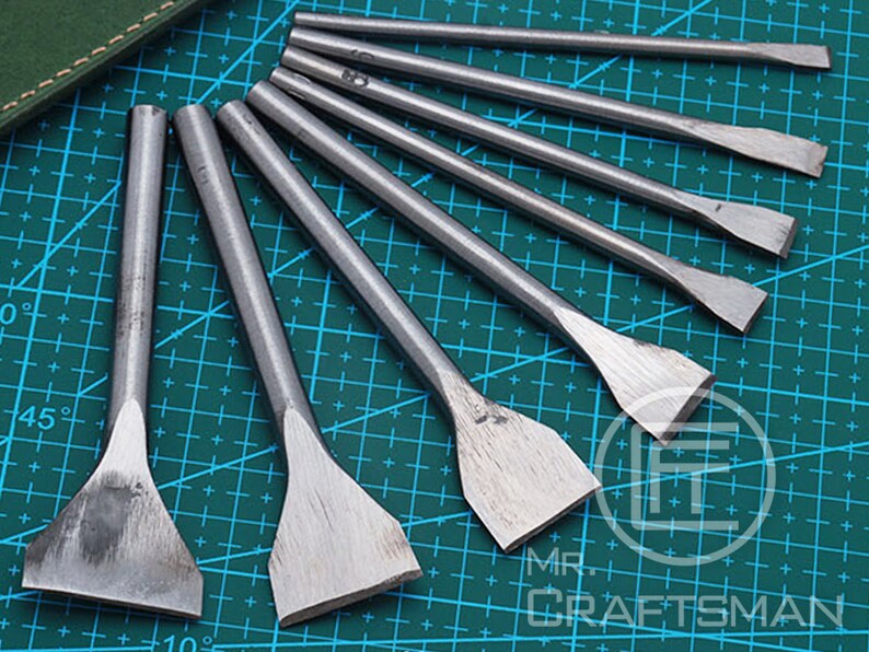 Flat Punch Tool Straight Line Cutter Punch for Leather Crafts Etsy