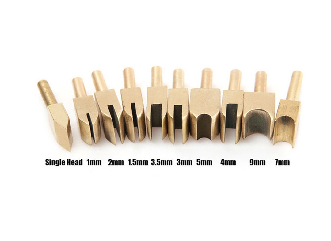 Electric Heat Branding Brass Edge Creasers Edge Scriber for ...