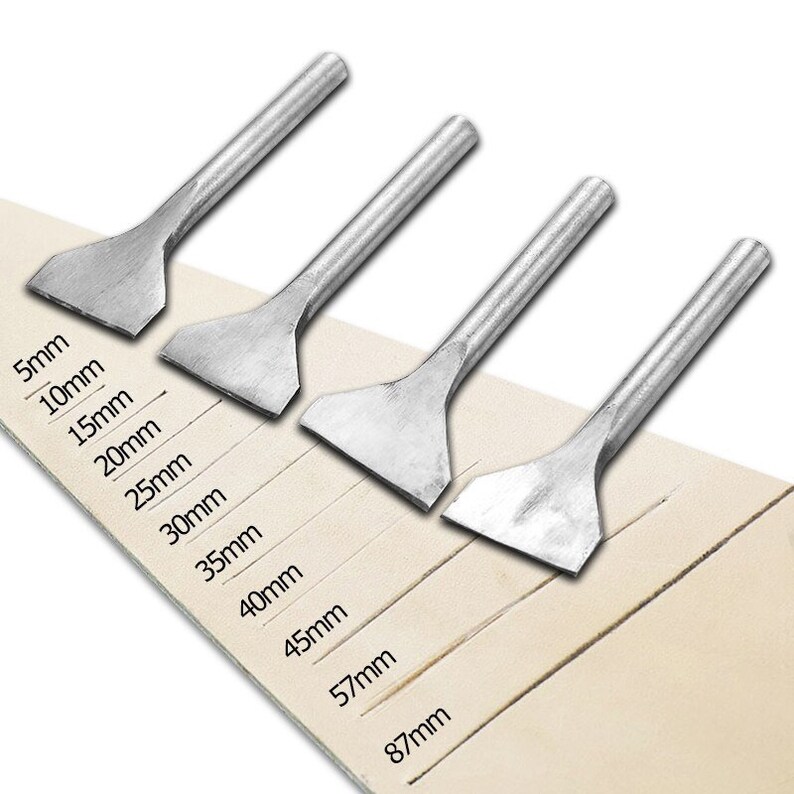 Flat Punch Tool Straight Line Cutter Punch for Leather Crafts Etsy