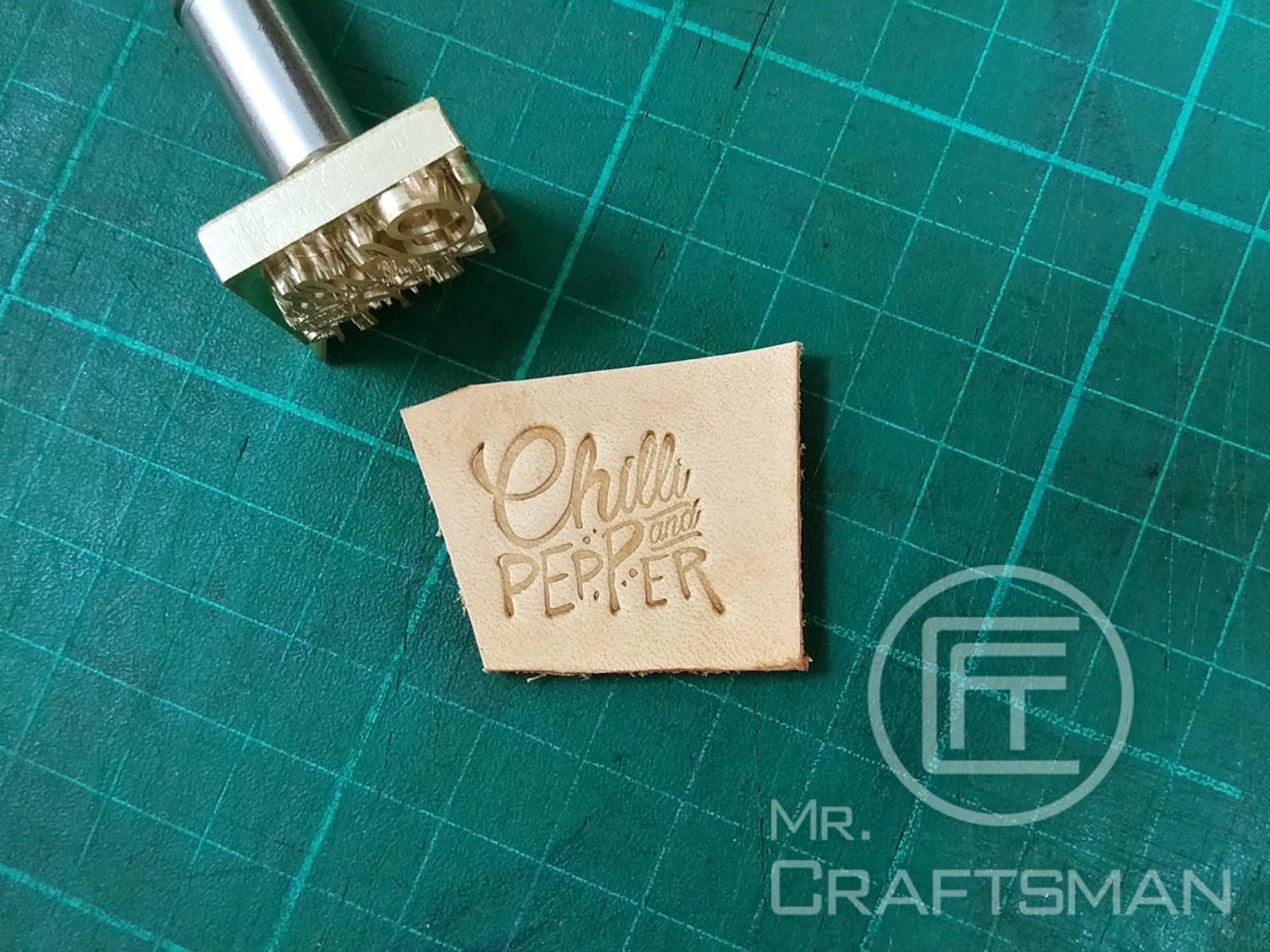 Custom Made Leather Brass Stamp Leather Stamp Tool Etsy