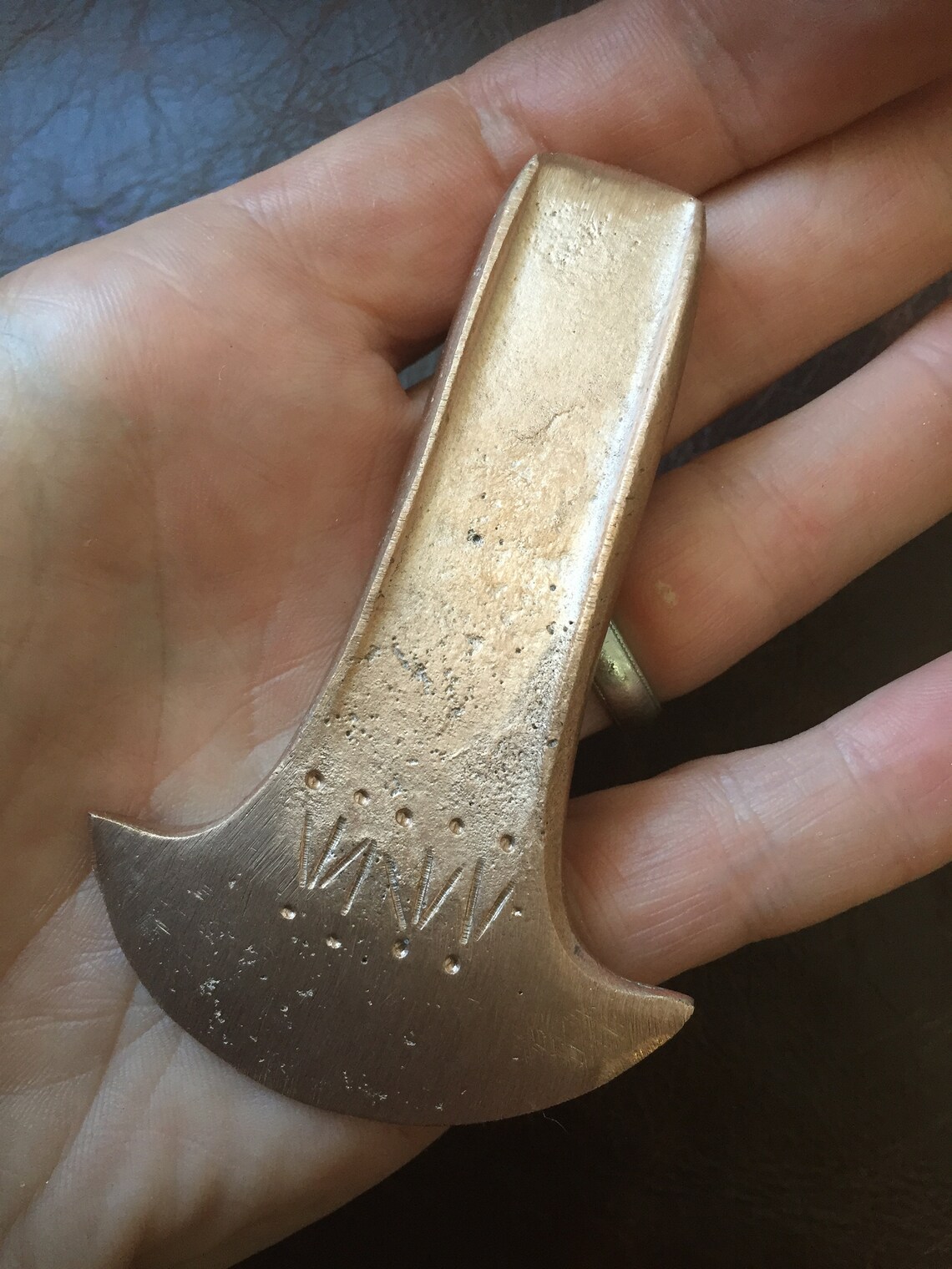 Early Bronze Age Flanged Axe Head Replica. Life Size. | Etsy UK