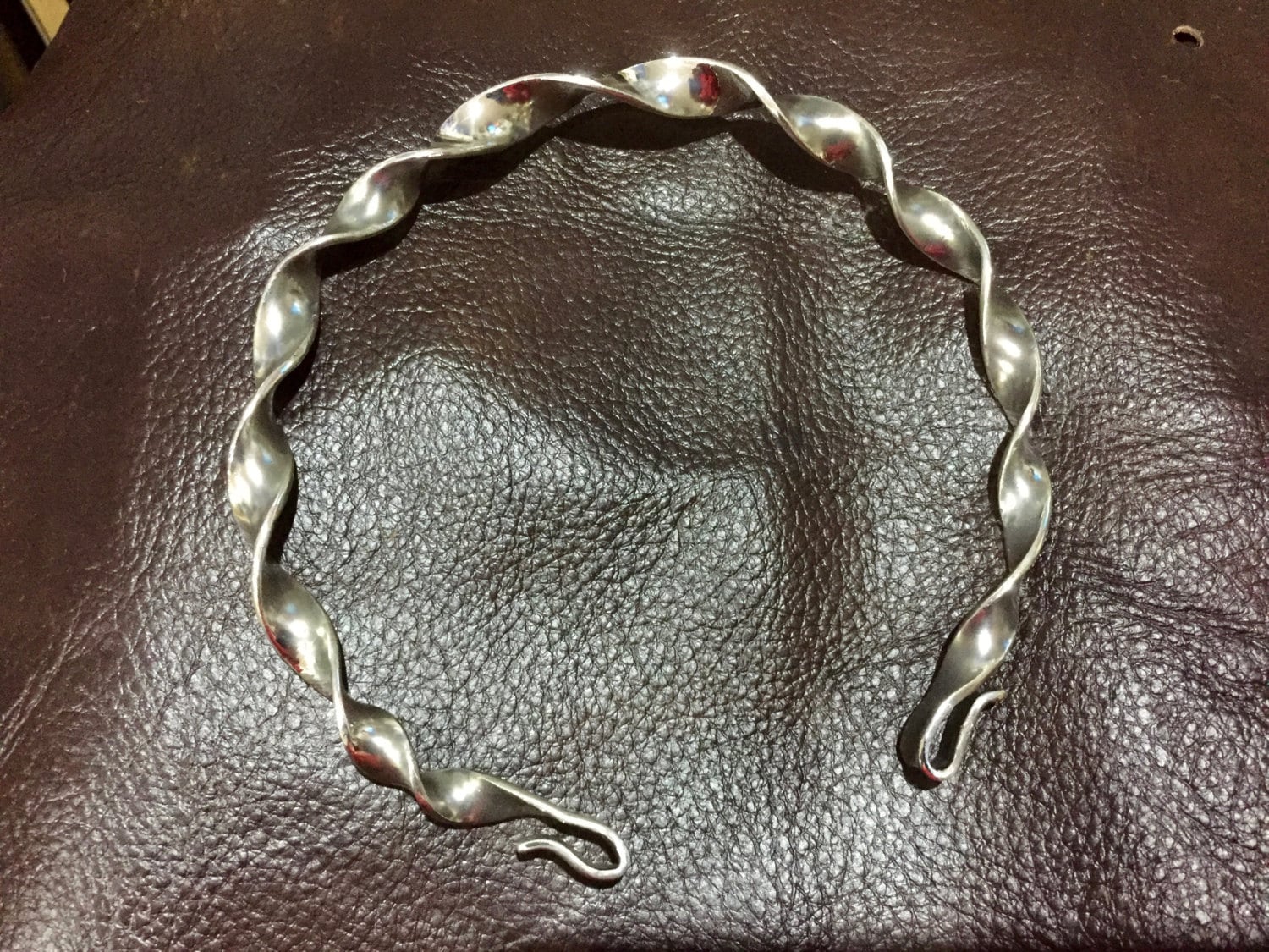 Celtic Iron Age - Twisted Neck Torc. Solid Sterling Silver. - Etsy