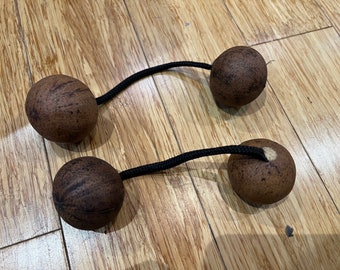 Traditional African Percussion Instrument: Cascas, Asalato (Kes-kes, Kashaka) - Authentic Handmade Musical Shaker