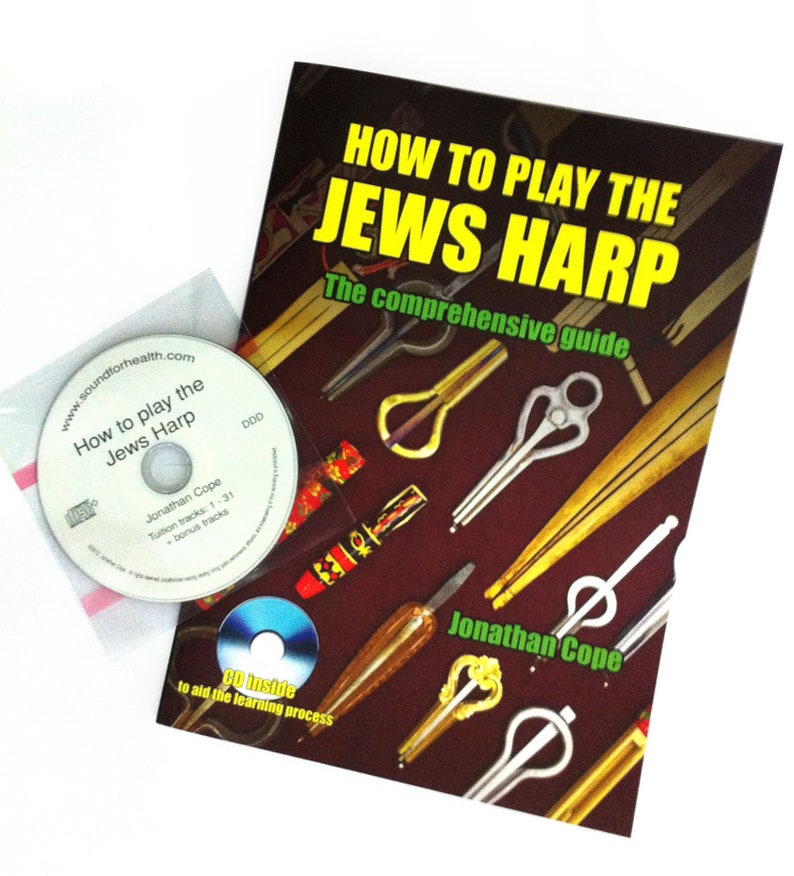 Jews Harp Tuition Book & CD Learn to Play the Jaw Harp Etsy UK