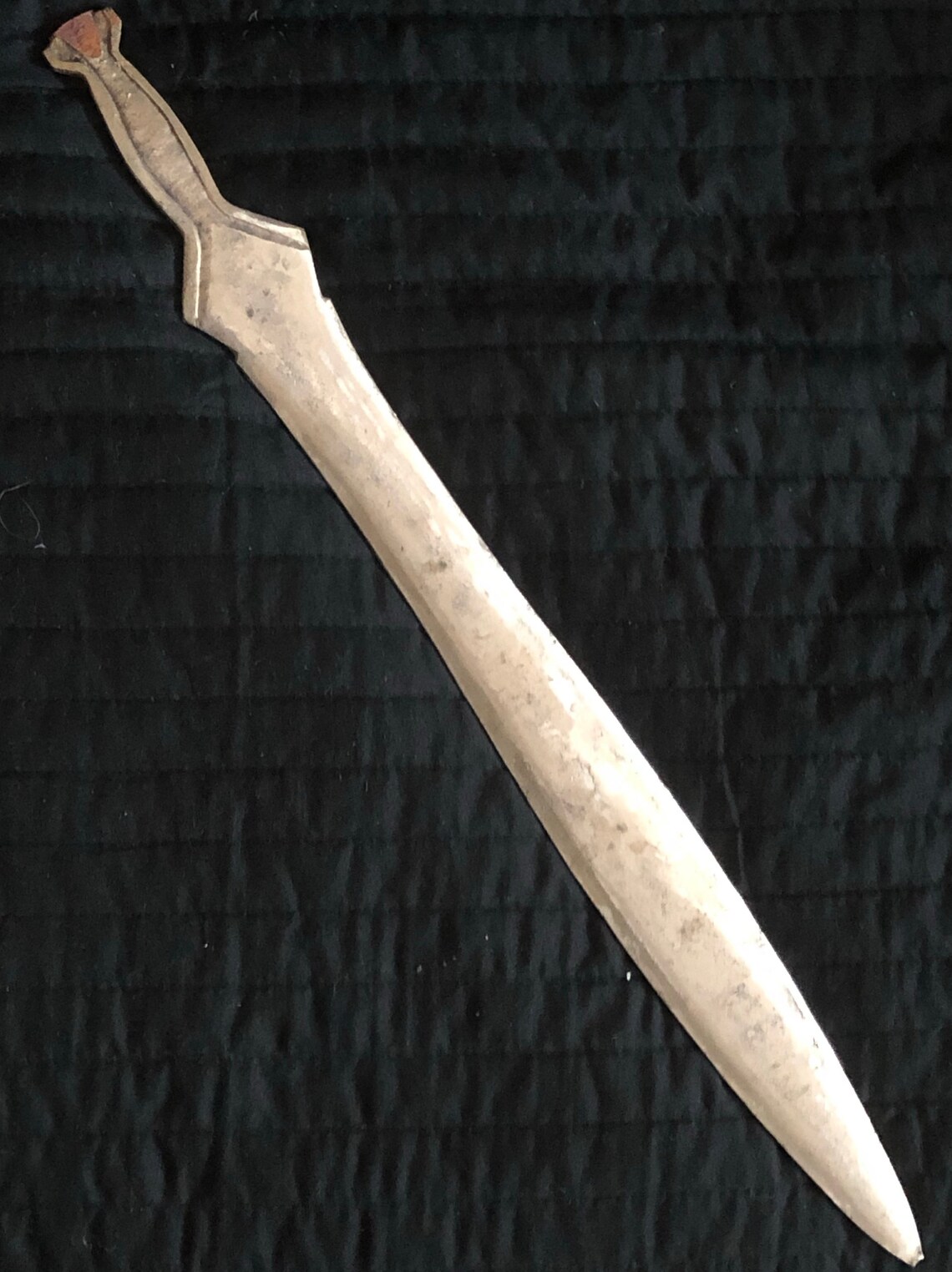 Bronze Age leaf shaped sword. Life size. Etsy