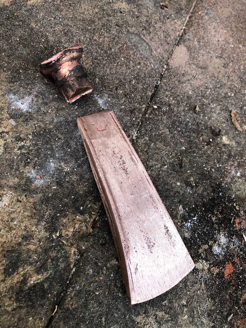 Otzi Axe Replica. Copper Hafted Axe Etsy