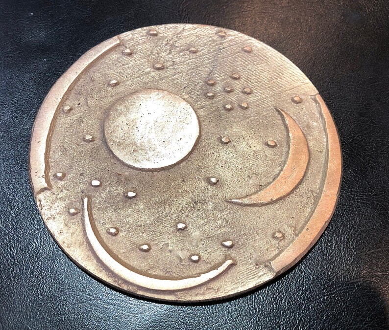 Sky Disc of Nebra replicas Etsy