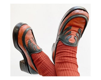 old school shoes from the 70s