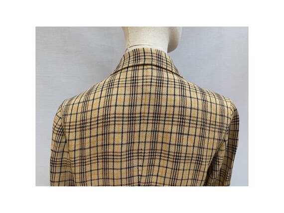 Sonia RYKIEL vintage 80s  plaid linen JACKET // v… - image 7