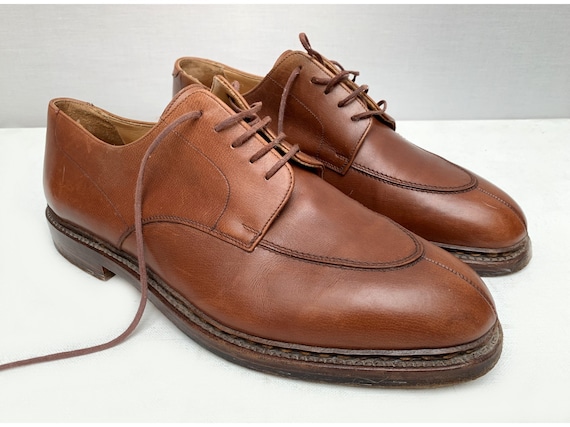 PARABOOTS vintage Men laced oxfords SHOES / made … - image 2
