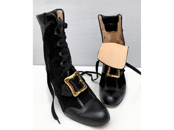 CHRISTIAN LACROIX 80s boots / ankle boots / Booti… - image 2