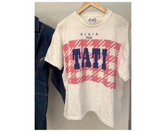 ALAIA アライアTATI コラボTシャツ 90年代 90s