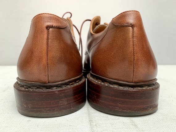 PARABOOTS vintage Men laced oxfords SHOES / made … - image 5