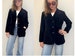 vintage 70s black velvet Suit BLAZER / velvet jacket / formal jacket 70s velvet blazer / size eu 38-uk10-us6 